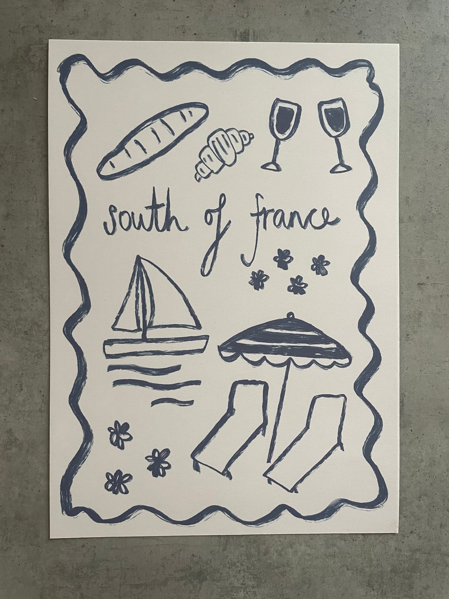 South of France Print